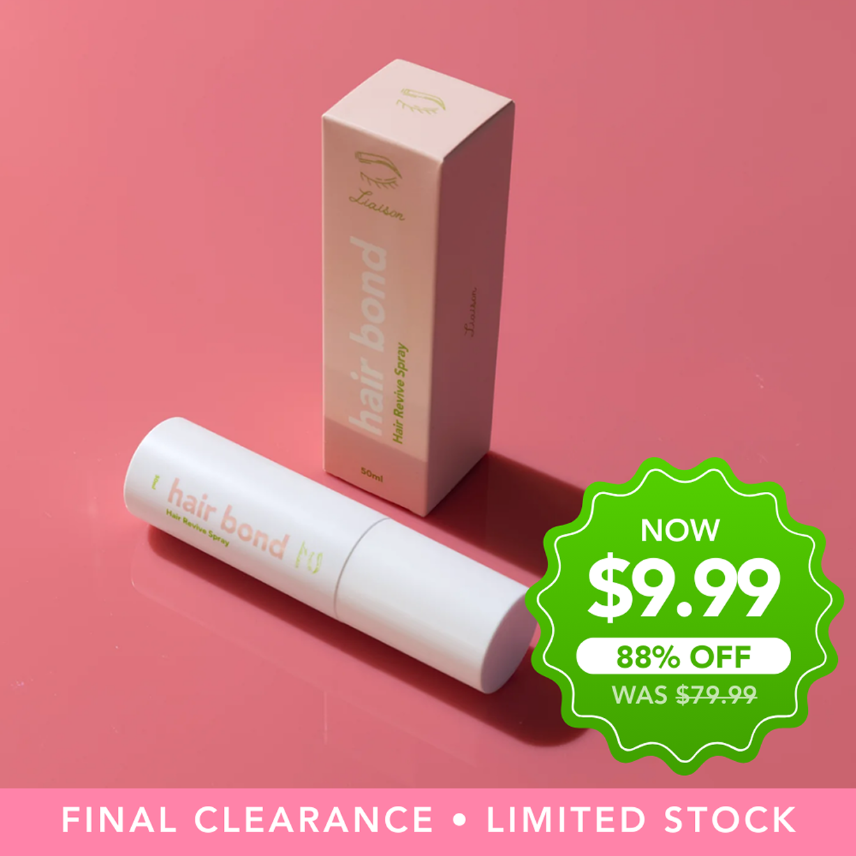 Hair Bond Spray – Clearance Sale